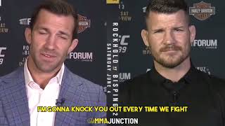 Trash Talk Goes Wrong: Luke Rockhold v Michael Bisping Edition