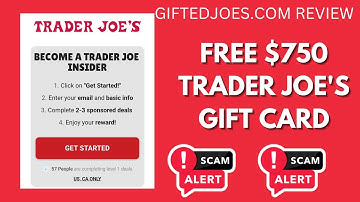 Giftedjoes.com Review - Free $750 Trader Joe