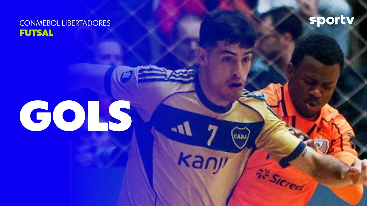 CARLOS BARBOSA 1 X 1 BOCA JUNIORS | GOLS | CONMEBOL LIBERTADORES DE FUTSAL 2026 | sportv
