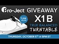 Pro-ject Turntable Giveaway &amp; Livestream