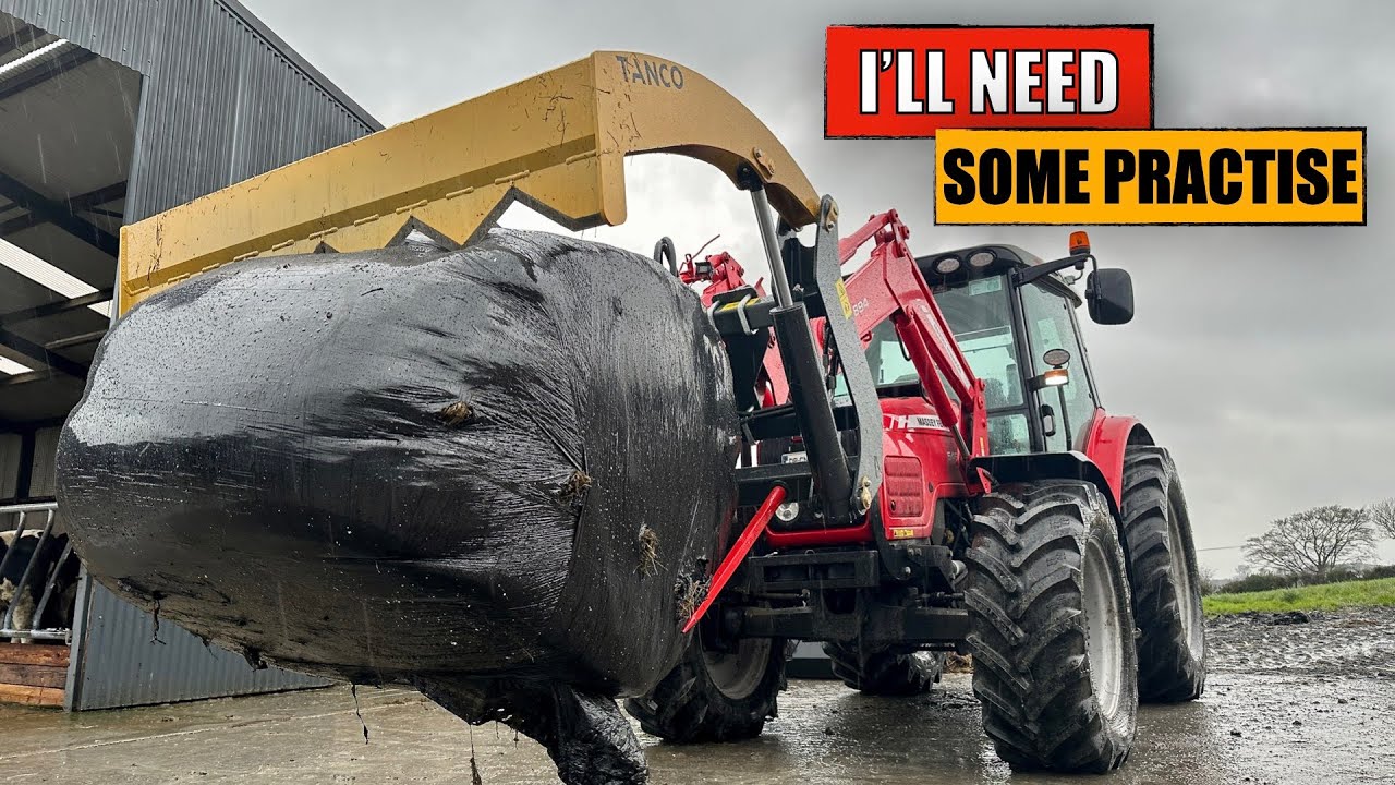 Демонстрация ножниц для тюков Tanco || Ремонт молочных танков и доильных залов, поврежденных морозом