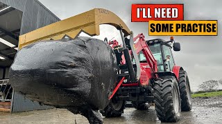 Tanco Bale Shear Demo || Milk Tank And Parlour Frost Damage Repairs screenshot 4