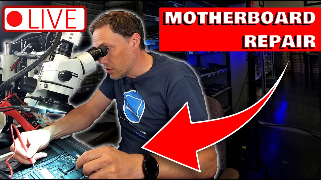 Chat Chooses What Laptop Motherboard I Repair LIVE!