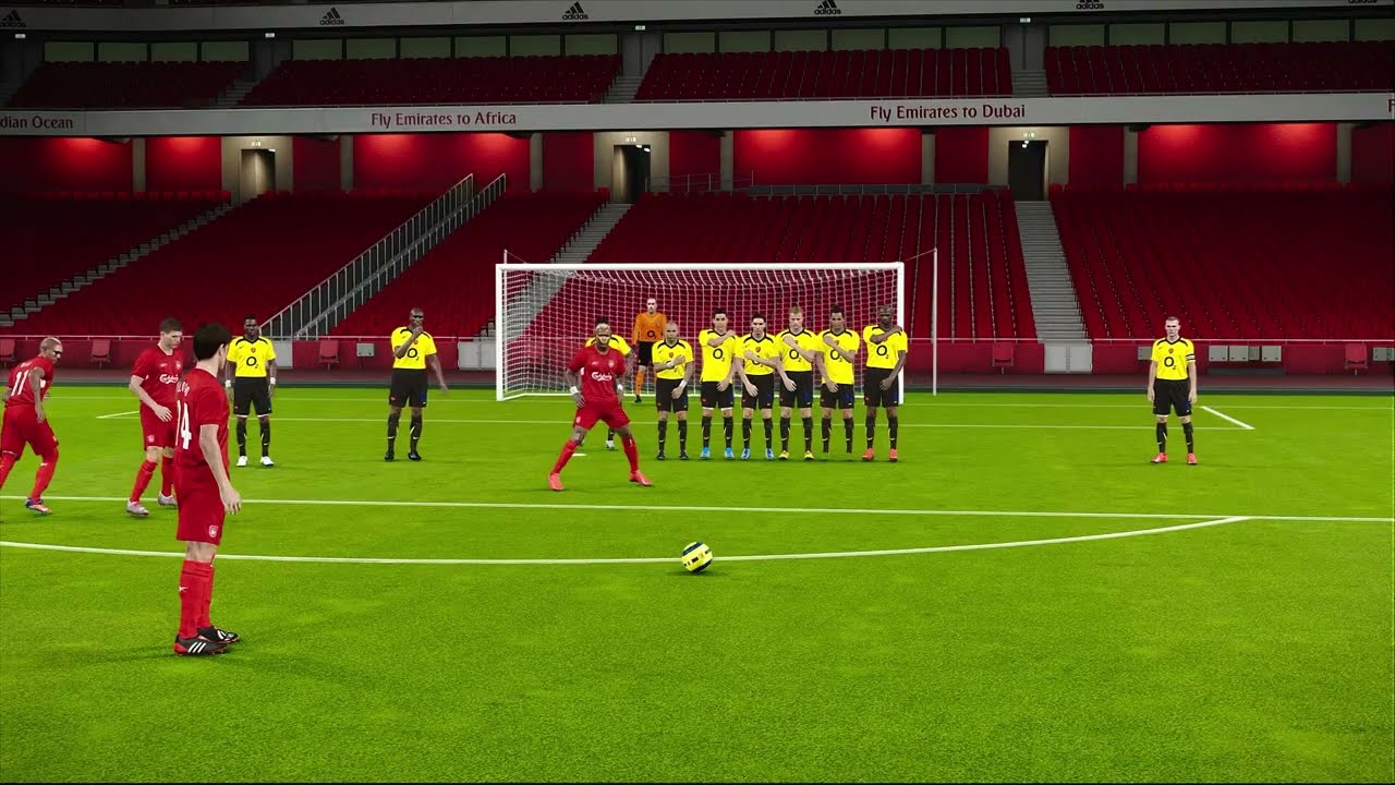 Xabi Alonso Free Kick, Liverpool - PES 2021 Classic Team 