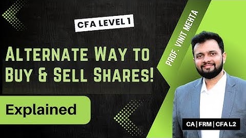 Buy & Sell shares outside of Stock Exchange| Finance Prof Vinit Mehta | The Capstone Learnings
