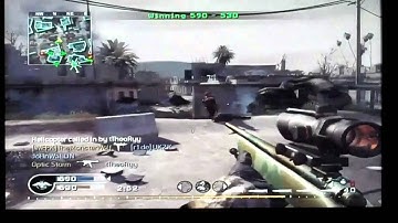Pro 1337 COD4 Quickscope Minitage