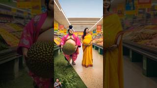 ❤️ Evolution of baby: Sumo wrestler shopping mall with wife 🥰 #cat #cute #love #shorts