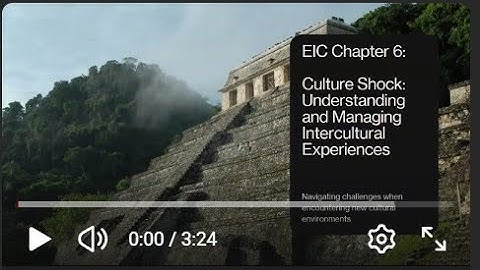 EIC Chapter 6 Culture Shock