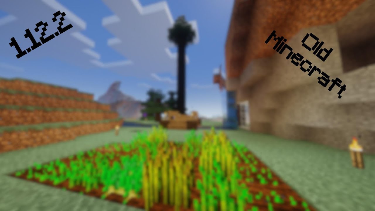 Old Minecraft Java 1.12.2 - YouTube