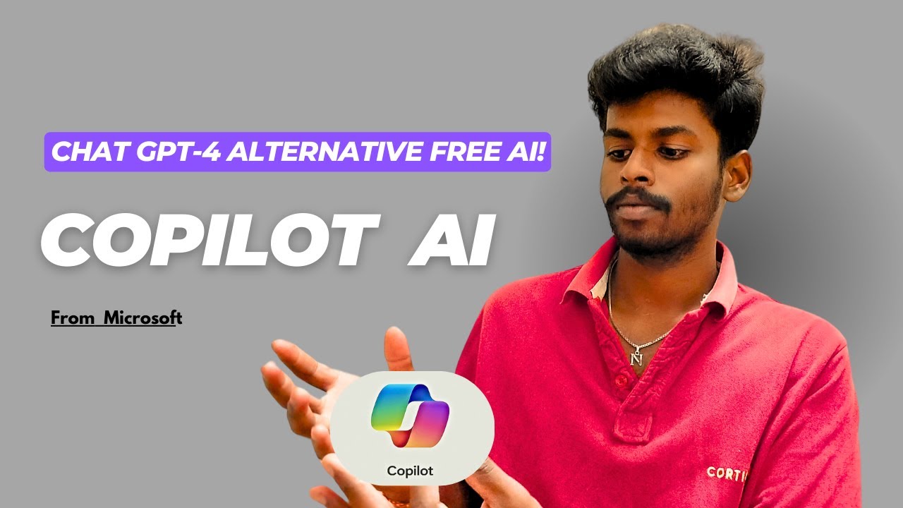 How to Use Microsoft Copilot || Free alternative ChatGPT-4 AI || Tamil ...