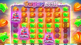 ПОСЛЕДНЯЯ НАДЕЖДА НА РЕТРИГЕР В ШУГАР РАШ / Бонус В Слоте Sugar Rush / заносы недели