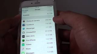 Learn how you can manage the memory storage when phone is running out
of space on iphone 6. so do determine what to keep and delete s...