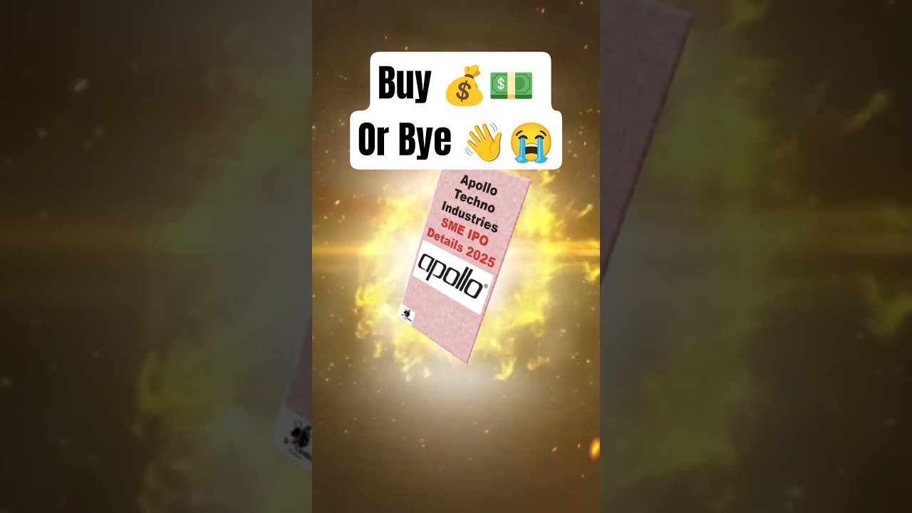 Apollo Techno Industries SME IPO 2025 🚀 GMP, Price & Dates | Apply or Skip? 