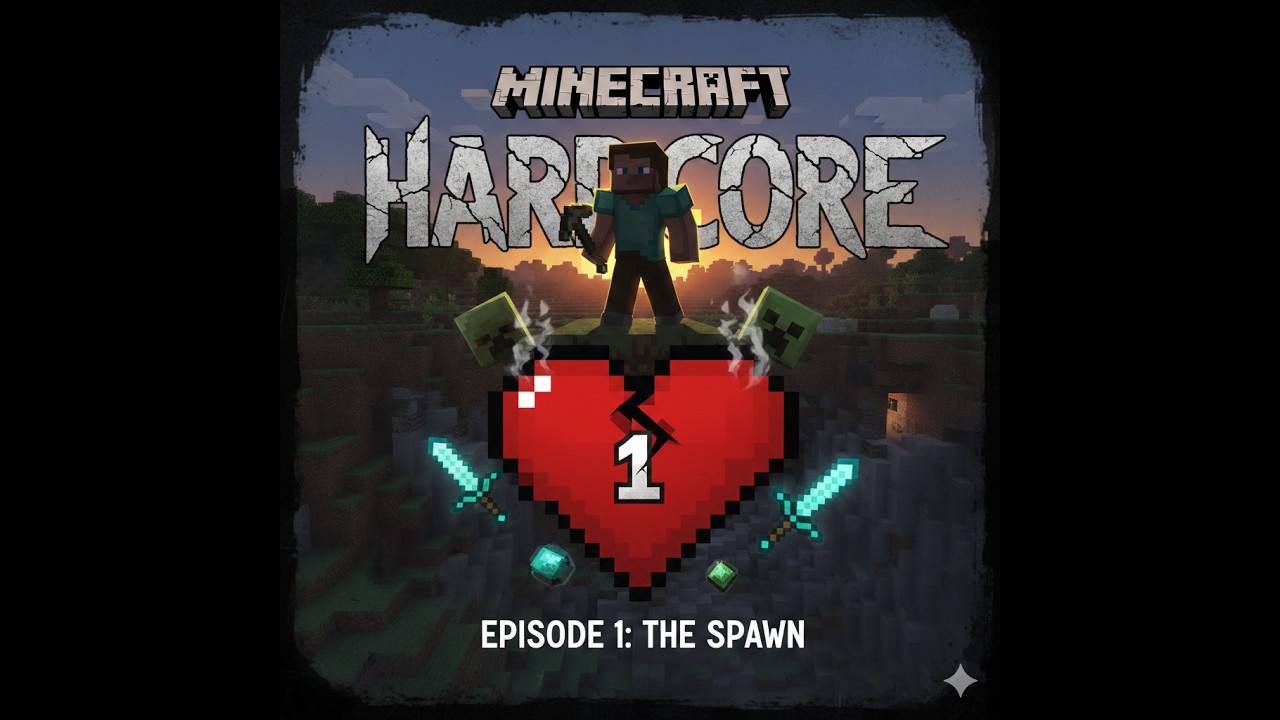 Minecraft Hardcore Series EP-1. The Beginning - YouTube