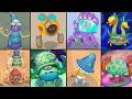 ALL Monsters Fanmade by Nova / MSM vs Raw Zebra vs Ewubbz | My Singing Monsters
