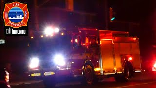 Toronto Fire Services Rescue 133 Responding