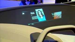 Cars roll into CES with holograms, voice controls and autonomous features