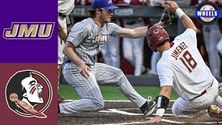 James Madison vs Florida State Highlights | 2023 College Baseball Highlights