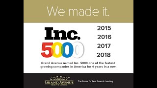 Inc 5000 Award Consecutive Years In A Row - Fastest Growing Companies In America. WE MADE IT!