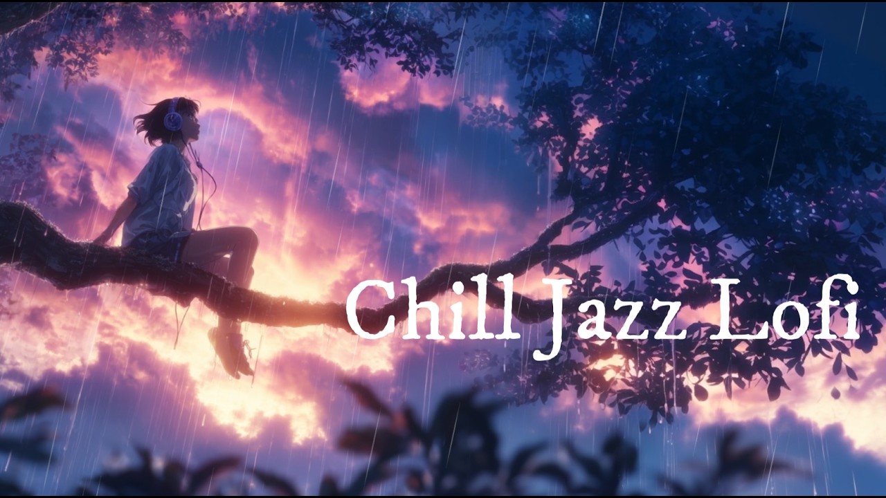 LoFi Jazz под дождём | Расслабляющая музыка для учёбы, работы и концентрации