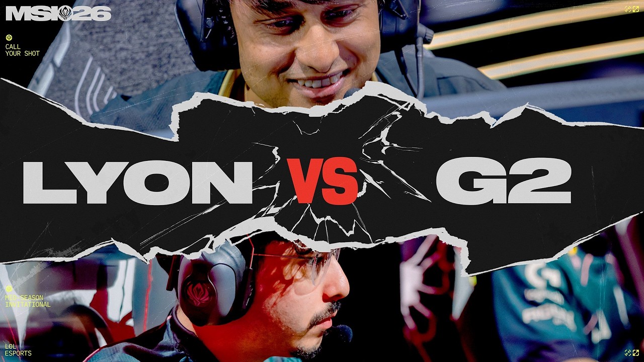 G2 vs LYON | MSI 2026 | Bracket Stage | Game 03 | G2 Esports vs LYON