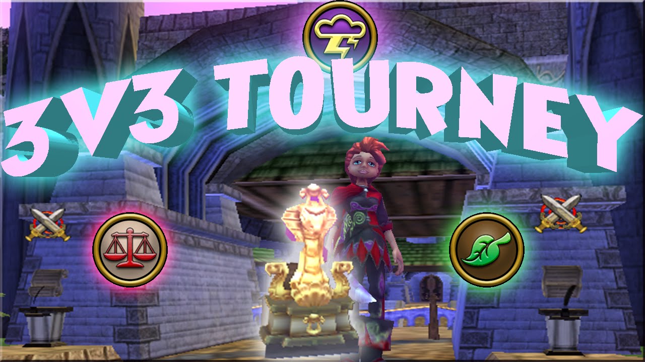 Wizard101: 3v3 Tourney stun resist jewels too good!