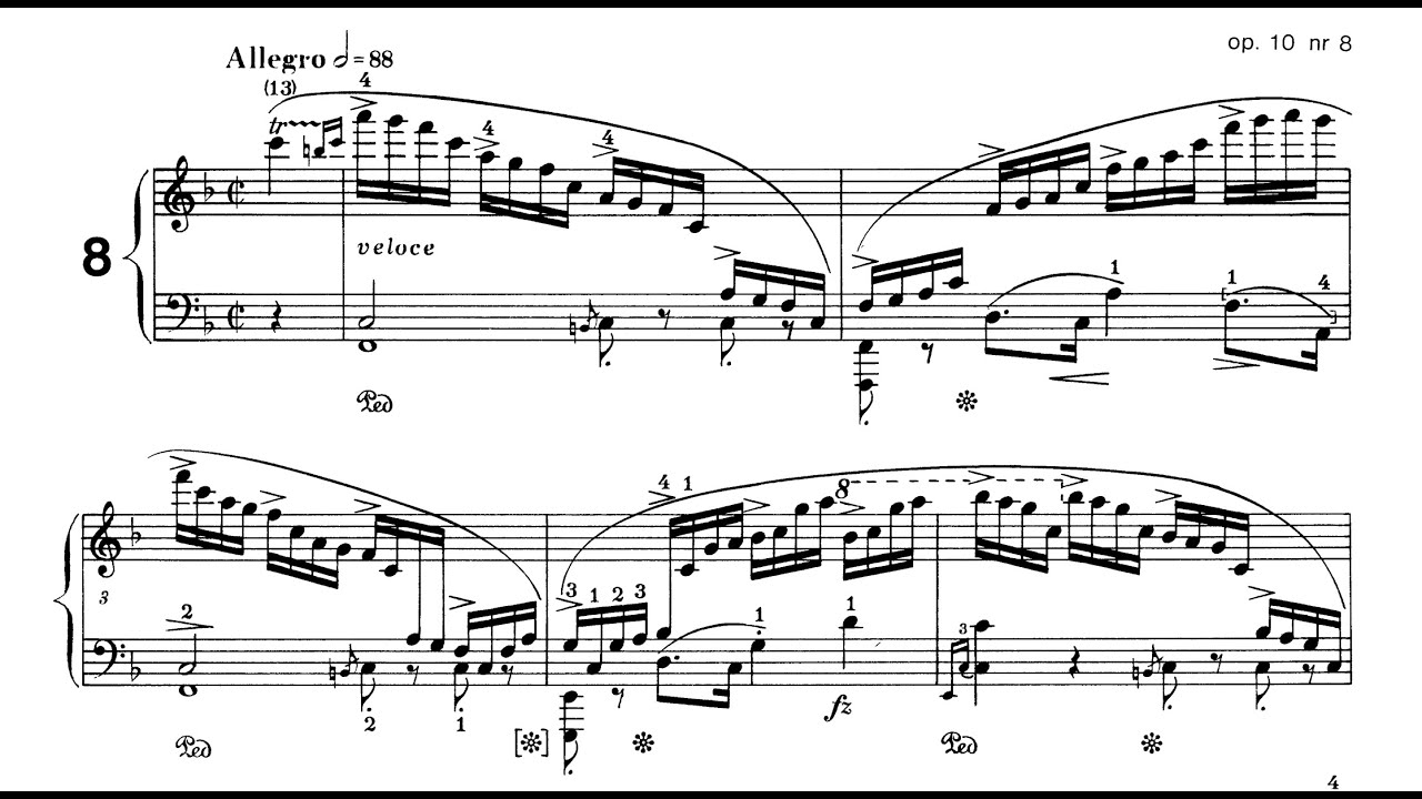 Chopin - Etude Op. 10, No. 8 [Yunchan Lim] - YouTube