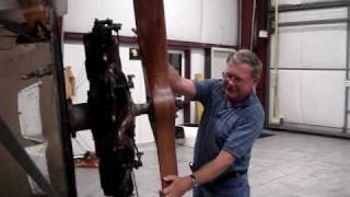 Turning over the Thomas-Morse Scout engine