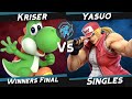 TideRunners Split 4 #1- TIDE| Kriser (Yoshi) Vs. TIDE| Yasuo (Terry) Smash Ultimate - SSBU