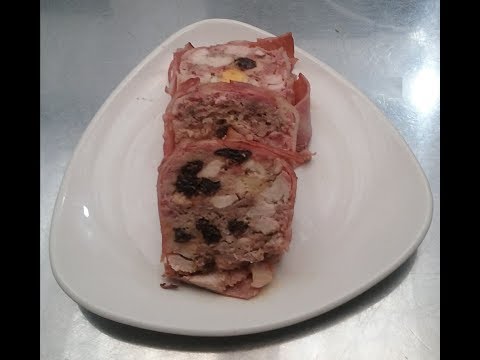 Video: Terrina De Pollo Y Cerdo