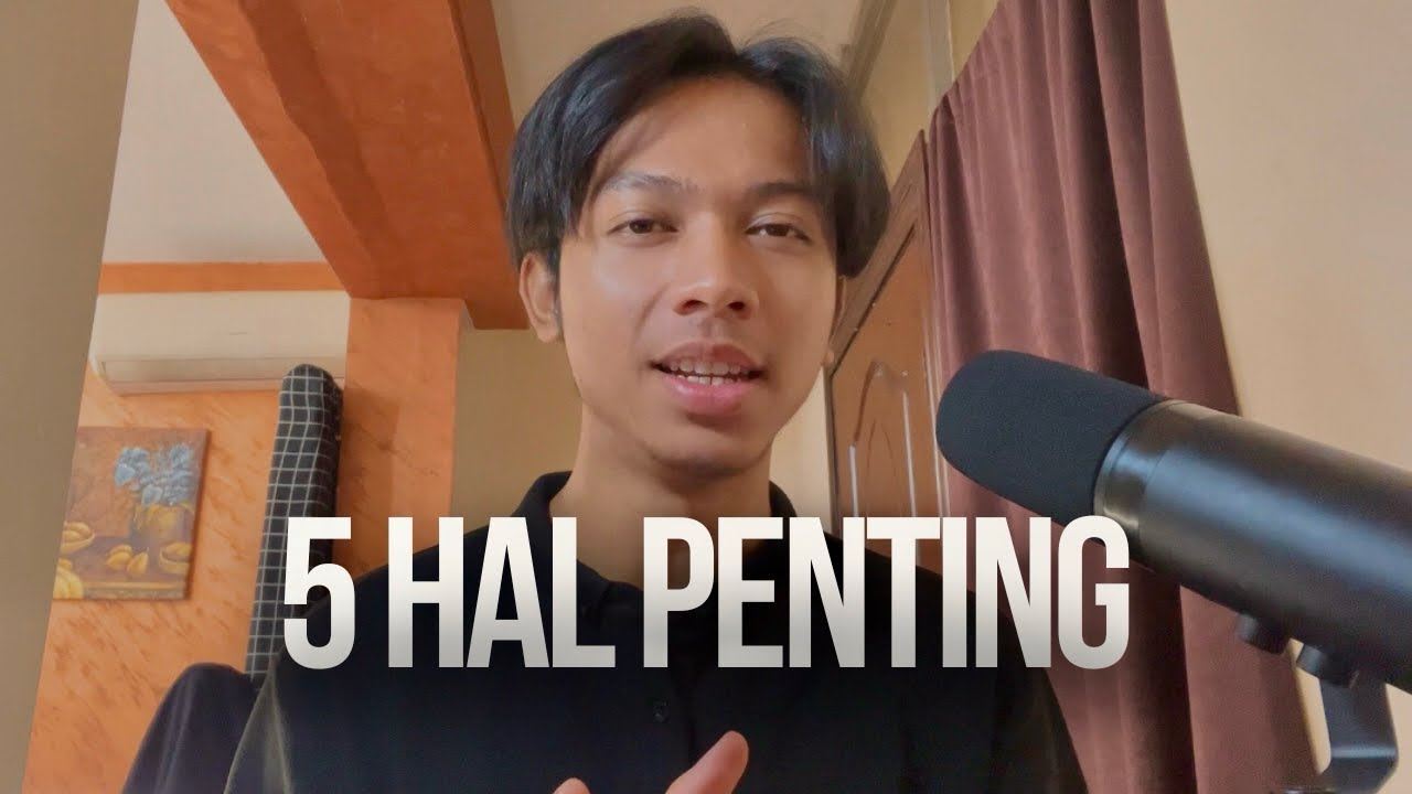 5 Hal yang Mungkin Kamu Perlu Dengar Sekarang!
