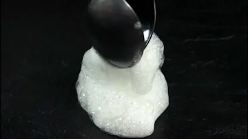 Como fazer espuma com Ágar-ágar?