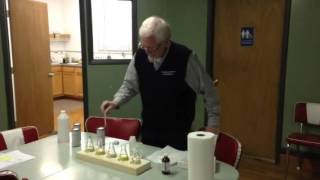 Phosphate Demonstration by Dennis Thurston of EMD Water Treatment Consultants