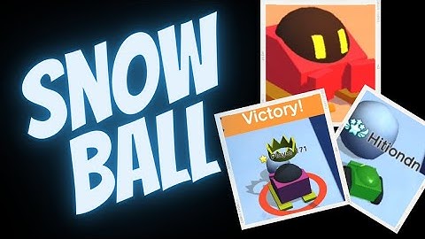 Snowball.io Snow Ball Gameplay part 1 Android and ios game