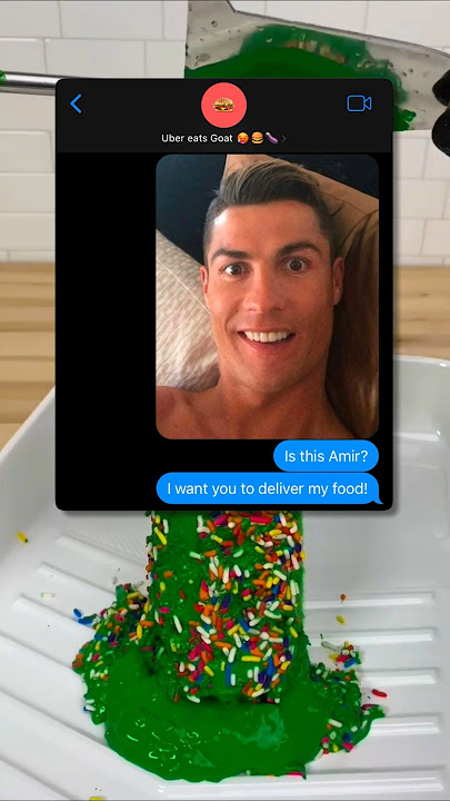 Ronaldo tips Amir his big tip💀🤣