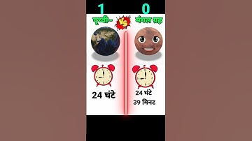 पृथ्वी vs मंगल ग्रह🌍#trending #viral #ytshorts #youtubeshorts #shortvideo #shorts earth vs mars