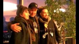 Max and Gloria Cavalera for photo in Vilnius