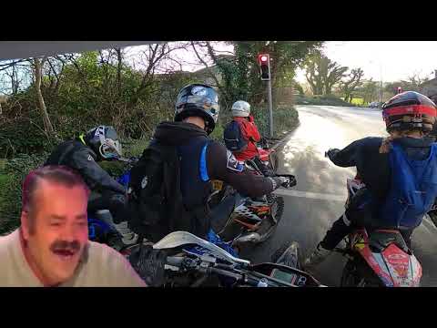 INSTANT KARMA Biker Killswitch - Funny Enduro Riders At Traffic Lights