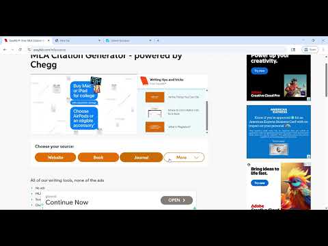 Easybib: Citation Generator