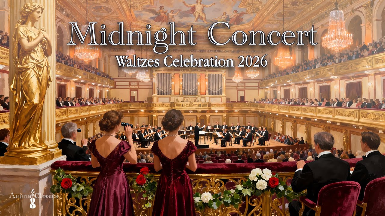 Midnight Concert in Vienna 2026 | 14 Most Elegant Waltzes & Classical Pieces