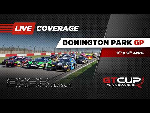 LIVE 🔴 GT Cup Championship 2026 - Round 1 | Donington Park GP