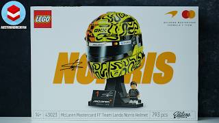 Lego Editions Formula 1 43023 Lando Norris Helmet - Lego Speed Build Review