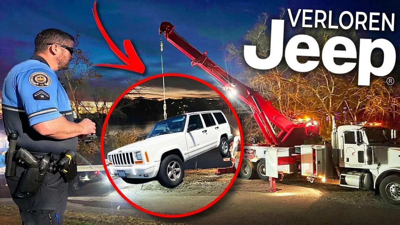 Verschollener Jeep Grand Cherokee aus den 90ern nach Jahren im See gefunden!