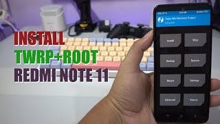 Tutorial Install TWRP + Root Redmi Note 11 MIUI 14 MIUI 13