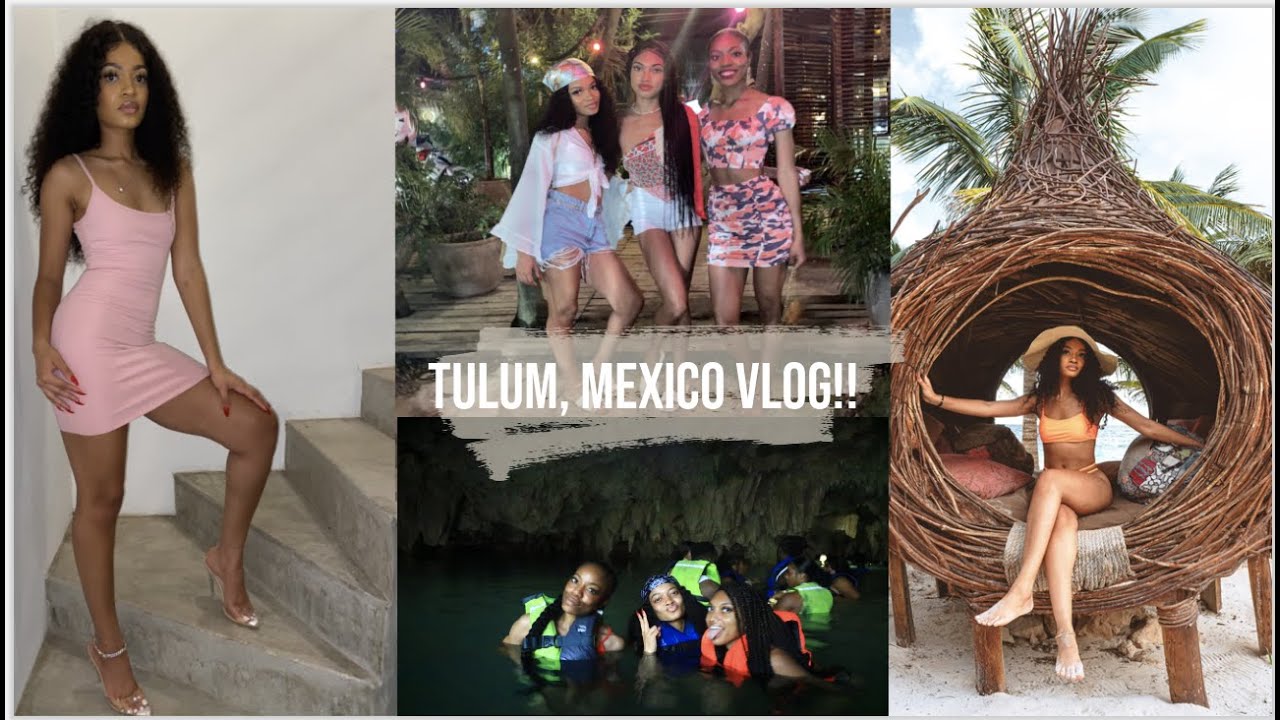 TULUM MEXICO VLOG | LIT GIRLS TRIP | ATV, CLUBS, UNDERWATER CAVE & MORE