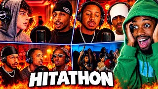 CONTENT CREATOR TOOK OVER RAP?! DDG- POP IT,ROUND & ROUND,MAH BOI & GEORGIA WATA (HITATHON) REACTION
