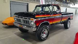 1977 Ford F-250 4x4 Lifted Pickup 351 V8 4-Spd Free #MECUM Auctions Tulsa 2026 Lot S165 SOLD $43,450