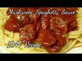 Mushroom Spaghetti Sauce Recipe form 1947! Vintage Recipes
