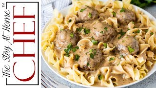 The Best Swedish Meatballs and Gravy