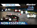 Non-Essential Worker Races at Daytona